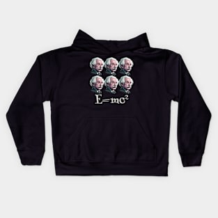 Albert Einstein E = MC2 Kids Hoodie